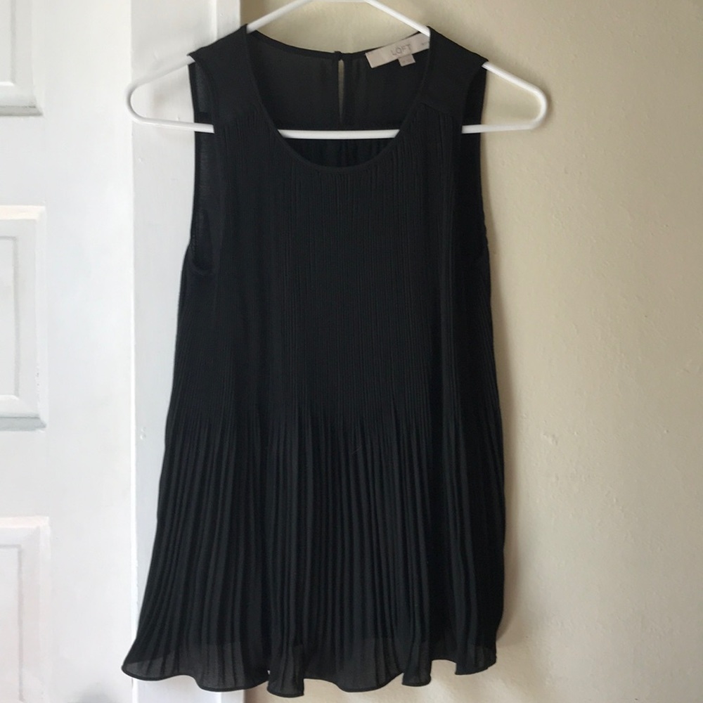 Ann Taylor LOFT - Soft Pleated Top